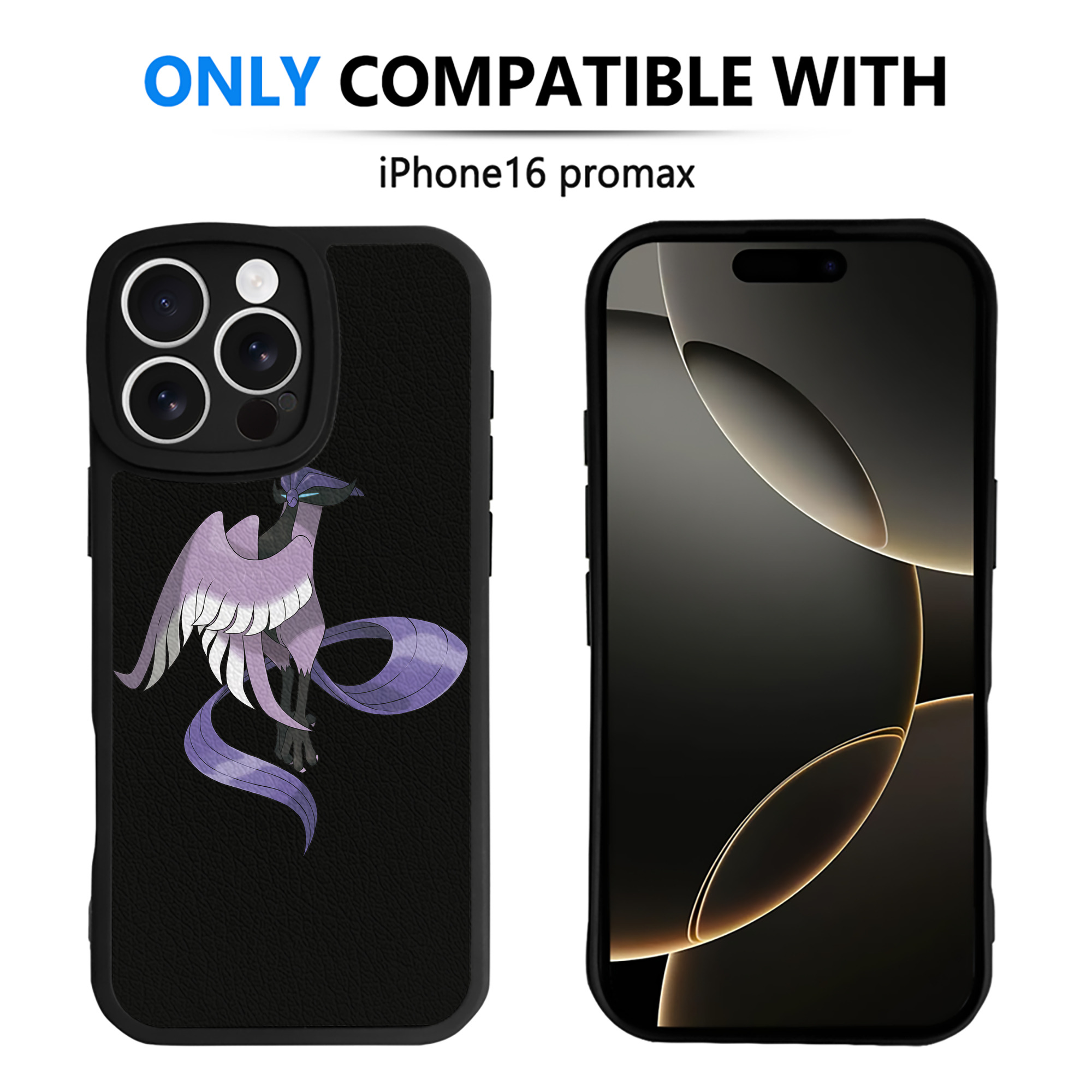 （画像用） ポケットモンスター Pokémon 【iPhone 16シリーズ対応】シリコンスマホケース（レザー調） 材質：シリコン